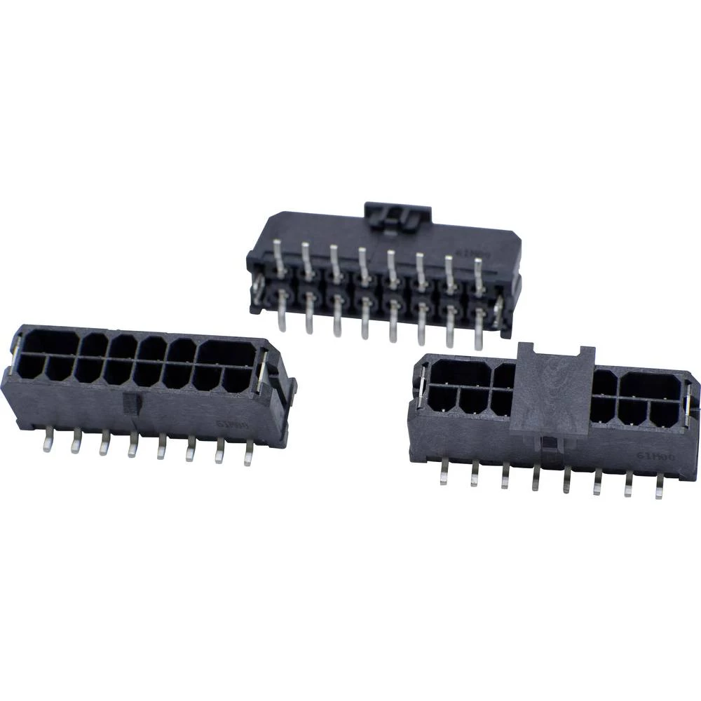 BellWether Standardna letva s muškim kontaktima Micro-Hi Ukupan broj polova 10 Raster: 3 mm 70096-1028 1 ST slika