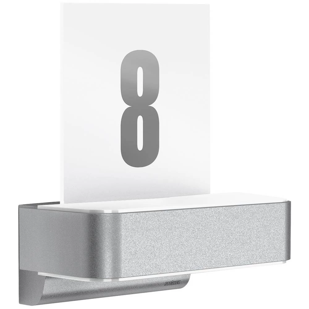 Steinel L 820 S SI 671327 vanjsko zidno svjetlo s detektorom pokreta  9.8 W  srebrna slika