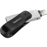 USB pomoćna memorija Smartphone/tablet SanDisk iXpand™ Flash Drive Go Crna/srebrna 256 GB USB 3.0, Lightning