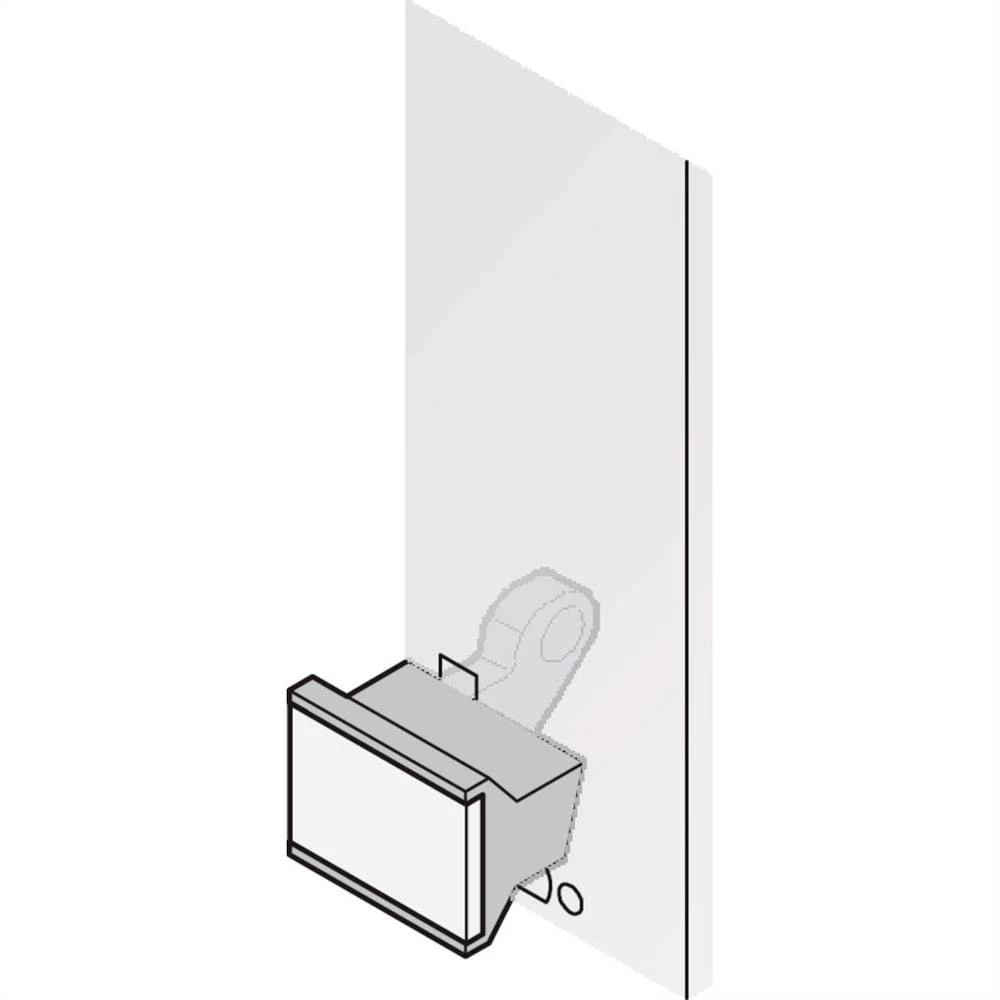 SCHROFF ručka za podizanje trapeznog oblika - LIFTING HANDLE TRAPEZO UN.SCHW. Schroff 20817329 držak 20 St. slika