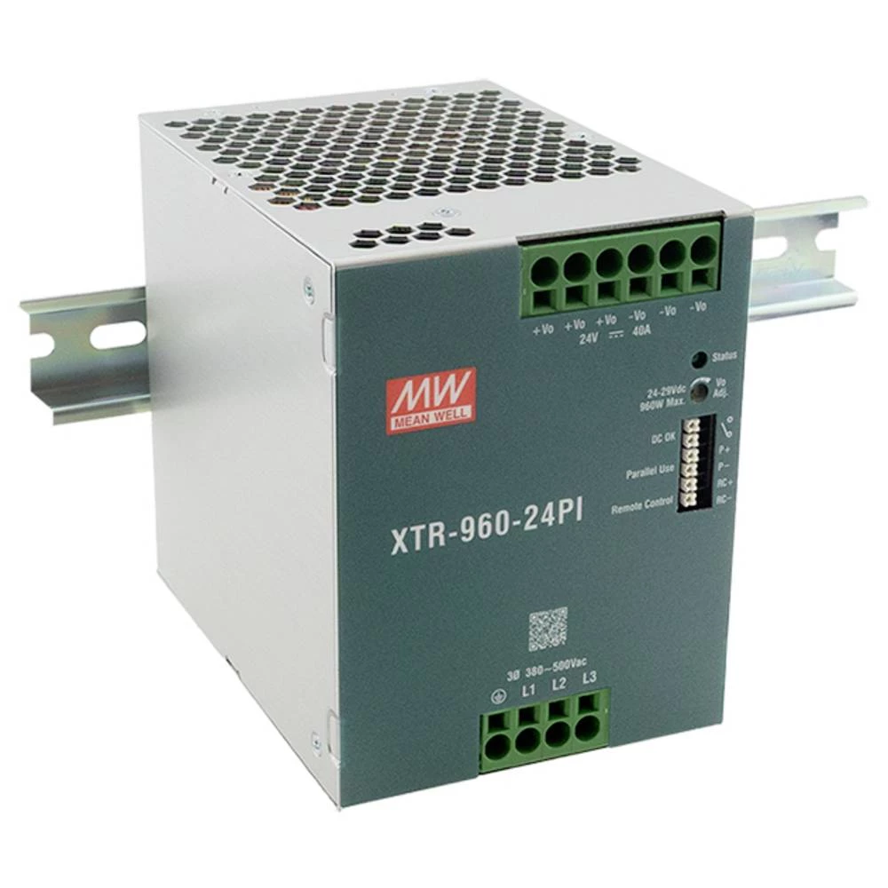 MEAN WELL XTR-960-36PI DIN-napajanje (DIN-letva) 957.6 W slika