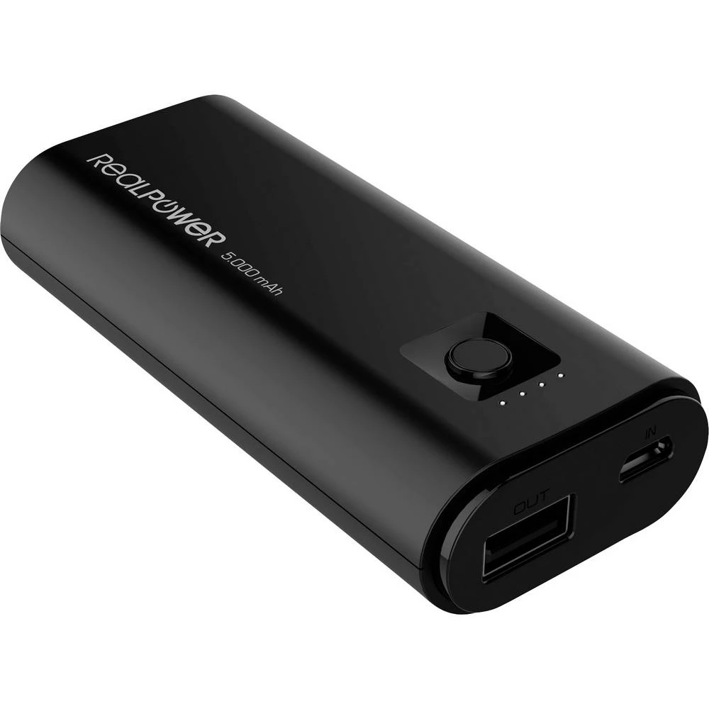 RealPower PB-5000 powerbank (rezervna baterija) li-ion 5000 mAh 270314 slika
