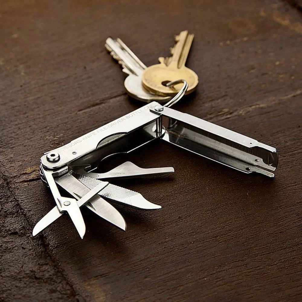 Multitool Broj funkcija 6 True Utility Microtool TU242 Plemeniti čelik slika