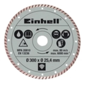 Einhell dijamantna rezna ploča 300 x 25.4 mm Turbo Radial dodatna oprema za strojeve za rezanje pločica Einhell 4301178 1 kom. slika