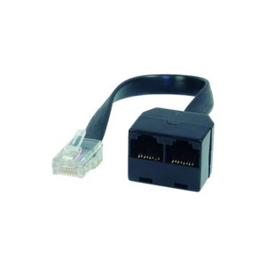 Shiverpeaks ISDN adapter [1x RJ45-utikač 8p8c - 2x RJ45-utičnica 8p8c] 0.1 m crna slika
