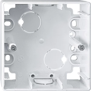 Razvodna kutija (D x Š x V) 42 x 80 x 80 mm Merten 519119 Polarno bijela IP20 slika