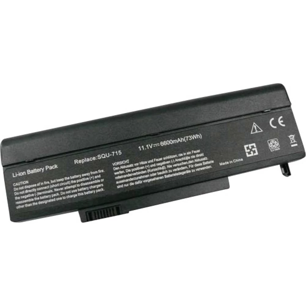 Beltrona Prijenosno računalo-akumulator GATSQU715H 11.1 V 6600 mAh Gateway Zamjenjuje originalnu akum. bateriju SQU-715, SQU-719 slika
