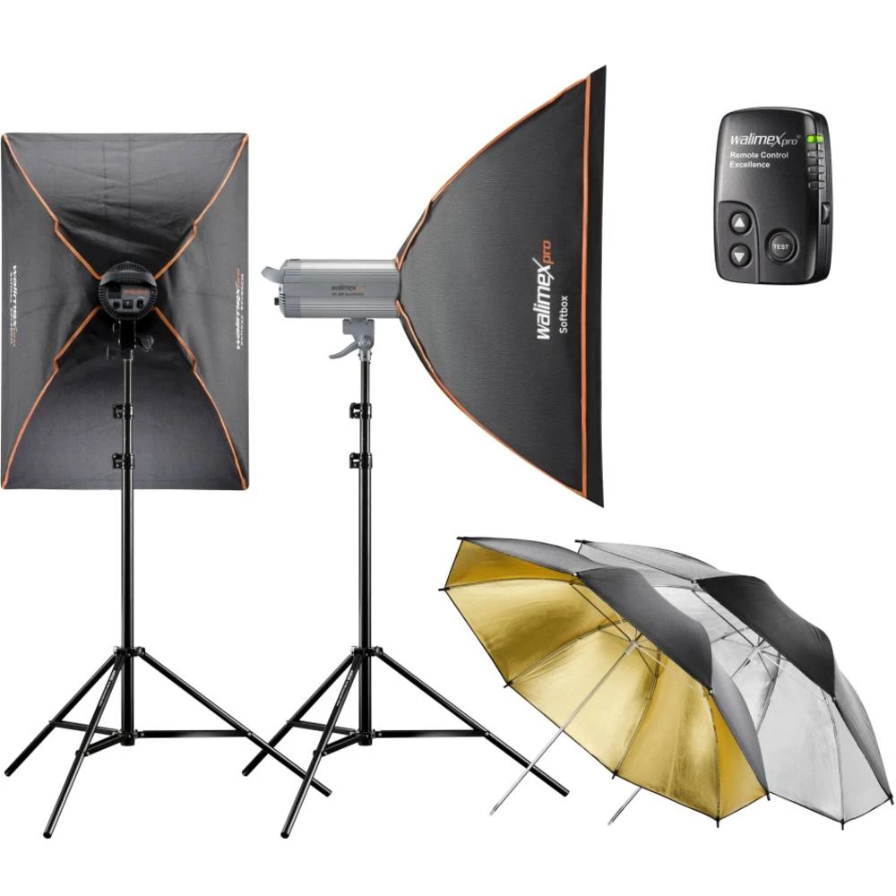 Studijska bljeskalica Walimex Pro Brojka vodilja za ISO 100/50 mm=70 slika