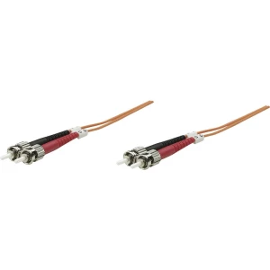 Staklena vlakna Svjetlovodi Priključni kabel [1x Muški konektor ST - 1x Muški konektor ST] 50/125 µ Multimode OM2 10 m Int slika