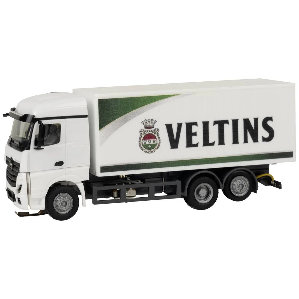 Faller 161439 MB Actros Streamspace Kofferaufbau Veltins automobilski sustav h0 vozilo slika