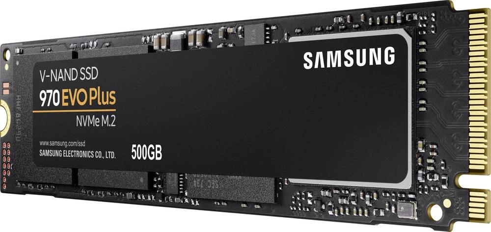Unutarnji NVMe / PCIe SSD M.2 500 GB Samsung 970 EVO Plus MZ-V7S500BW PCIe 3.0 x4 slika