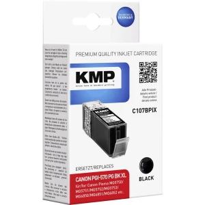 KMP Tinta zamijena Canon PGI-570 XL Kompatibilan Crn C107BPIX 1567,0001 slika
