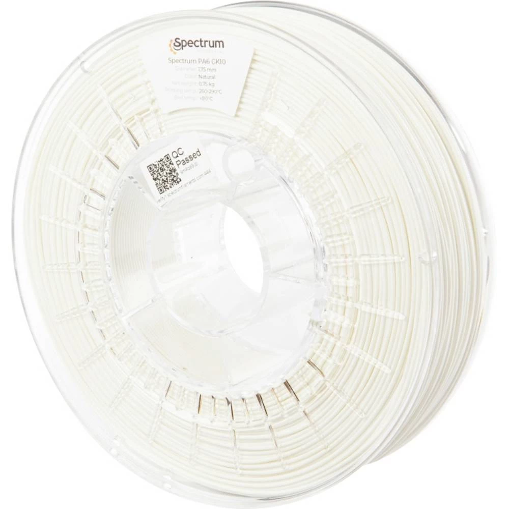 Spectrum Filaments 80585 PA6 GK10 3D pisač filament PA6 kemijski otporan, otporan na toplinu, otpornost na trajnu deform slika