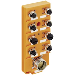 Lumberg Automation ASBSV 8/LED 5 11138 sensorska/aktivatorska kutija pasivna M12 razdjelnik s metalnim navojem 1 St. slika