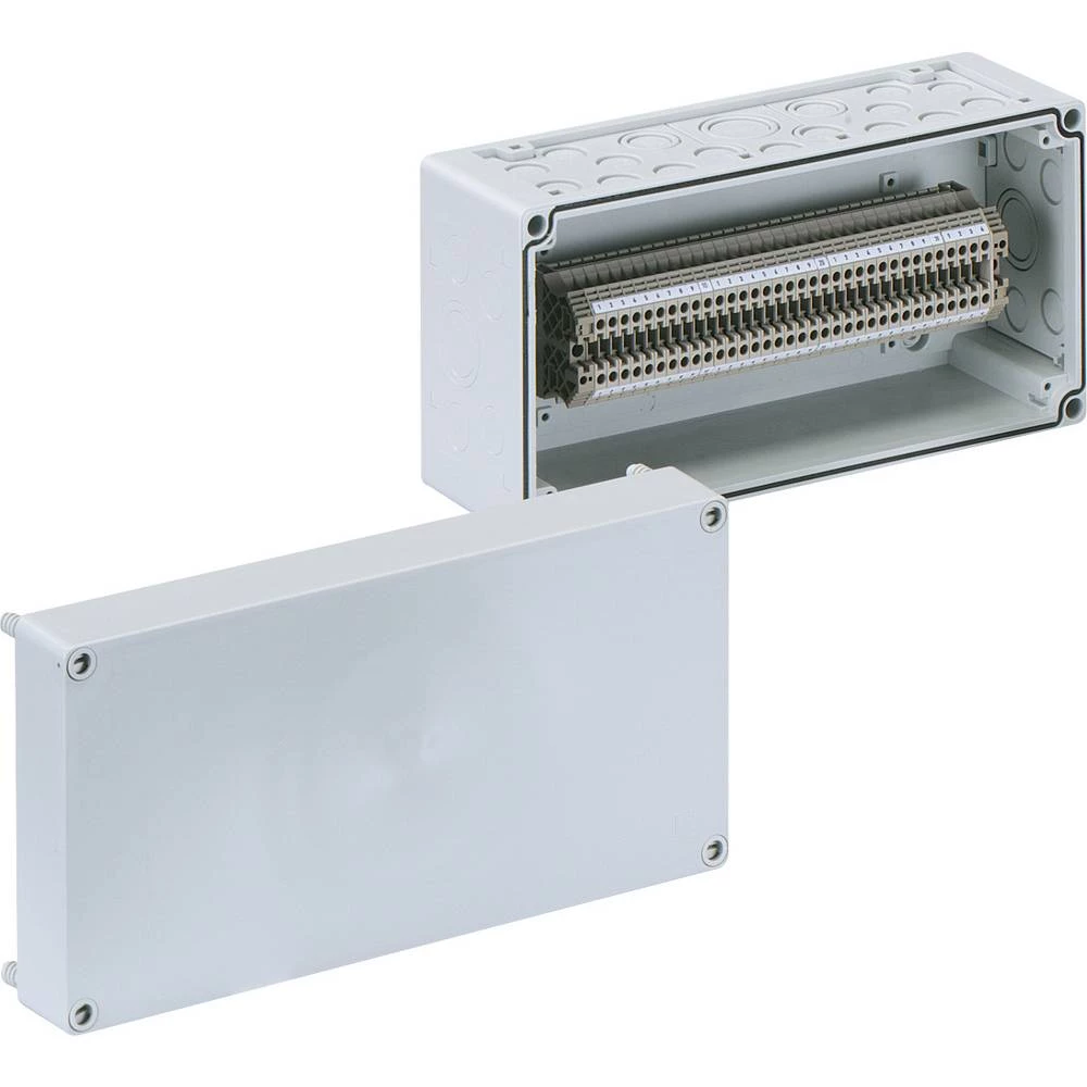 Spelsberg RKA 4/34-34x4q kućište za redne stezaljke 150 x 300 x 132  plastika siva 1 St. slika