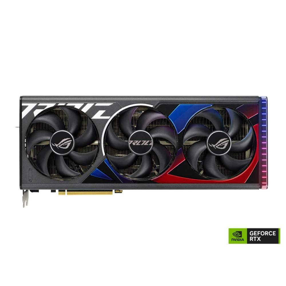 ASUS ROG -STRIX-RTX4090-O24G-GAMING, GeForce RTX 4090, 24GB, GDDR6X, 384-bit, 7680x4320 piksela, PCI Express 4.0 Asus grafička kartica  RTX 4090  24 GB    PCIe 4.0 x4 slika