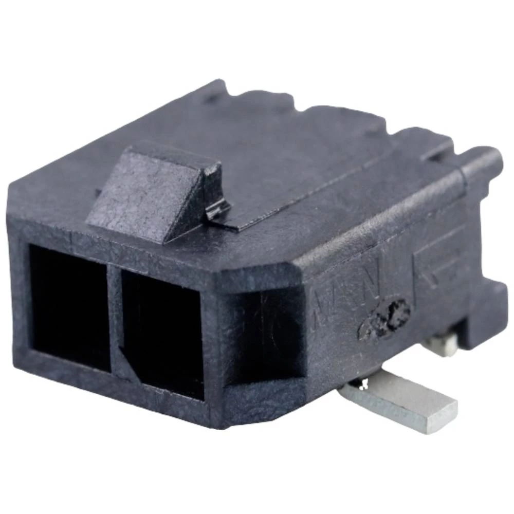 Molex ugradna standardna letva s muškim kontaktima Ukupan broj polova 2 Raster: 3.00 mm 436500214 1 St. Tape on Full ree slika