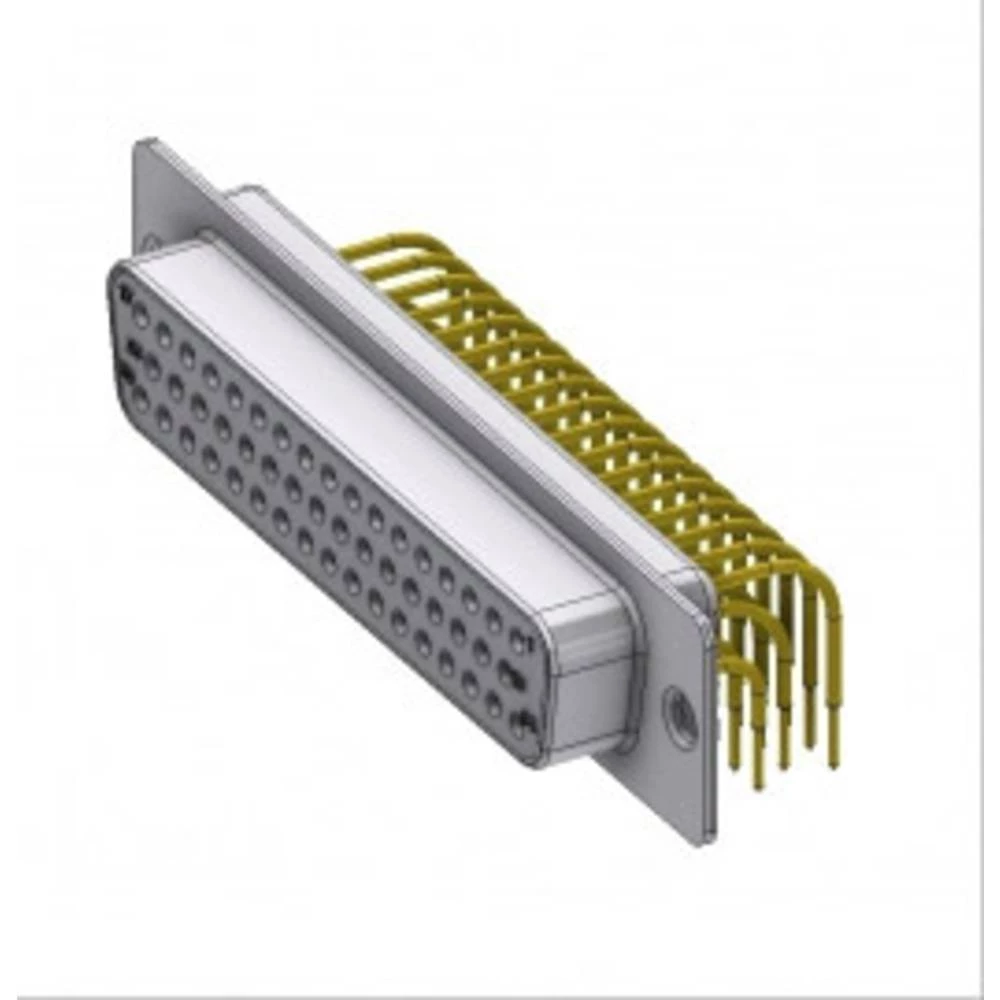 D-SUB priključak 90 ° Broj polova: 50 Lem, Pinovi DELTRON SWISS 1 ST slika