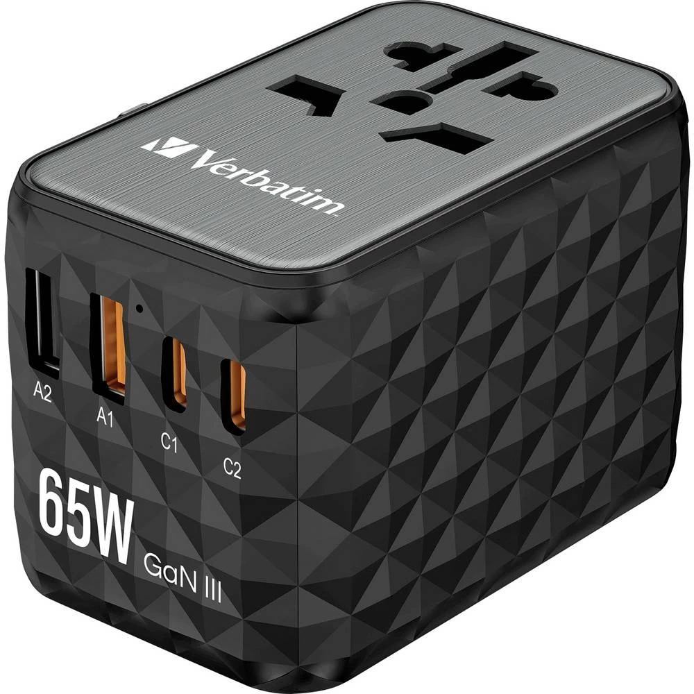 Verbatim UTA-05 GaN III 32120 USB punjač   4 x 2x USB-A, 2x USB-C® GaN slika