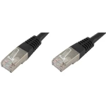 LAN (RJ45) Mreža Priključni kabel CAT 6 S/FTP 20 m Crna Dvostruko zaštićen econ connect
