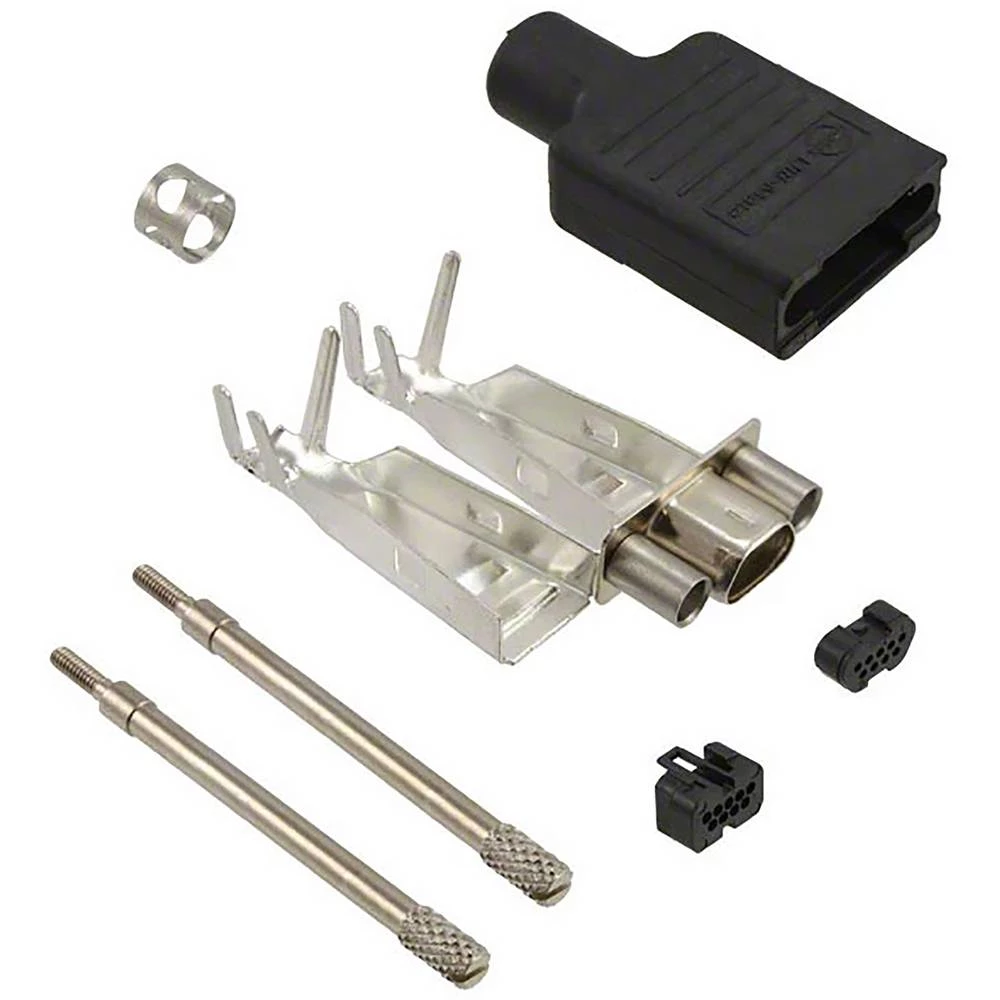 Molex kućište kabelske utičnice  Ukupan broj polova 9 Raster: 0.64 mm 834219014 1 St. Bag Molex 834219014 1.27mm Pitch Commercial Micro D, Cable Receptacle Kit, 9 Circuits slika