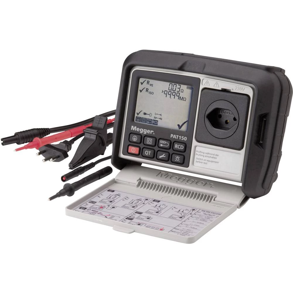 Megger PAT150R tester za uređaje VDE standard 0701-0702 slika