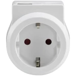 Sygonix SY-5175766 međuutikač s USB  2-polni bijela