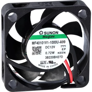 Sunon EF40101B1-1000U-A99 aksijalni ventilator 12 V/DC 13.58 m³/h (D x Š x V) 10 x 40 x 40 mm slika