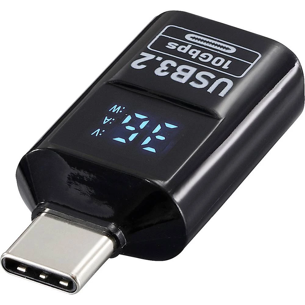 Renkforce USB adapter [1x muški konektor USB-C® - 1x USB-A utičnica] USB 3.2 Type C/A Charging Adapter, PD36W, 10 Gpbs L slika