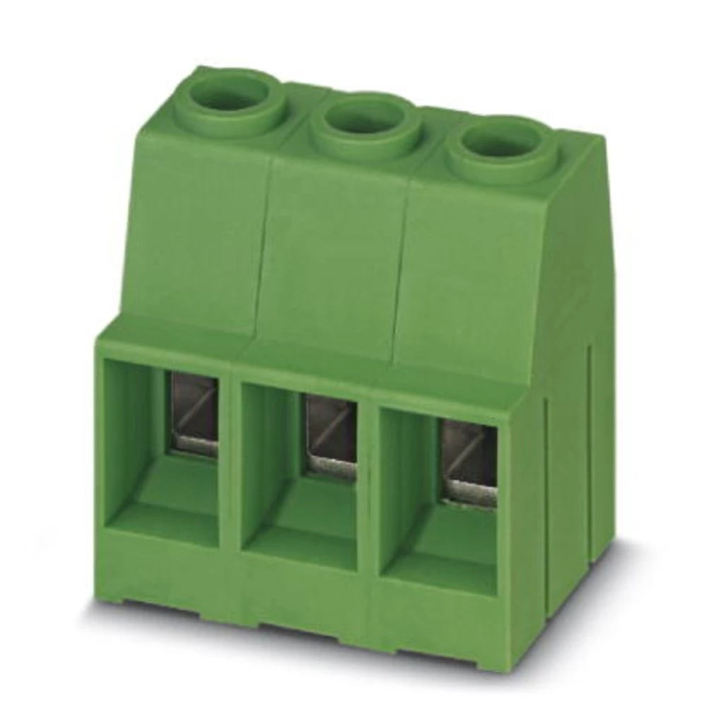 Vijčana blok stezaljka 16.00 mm broj polova: 3 MKDSP 10HV / 3-10,16 Phoenix Contact zelene boje 50 kom. slika