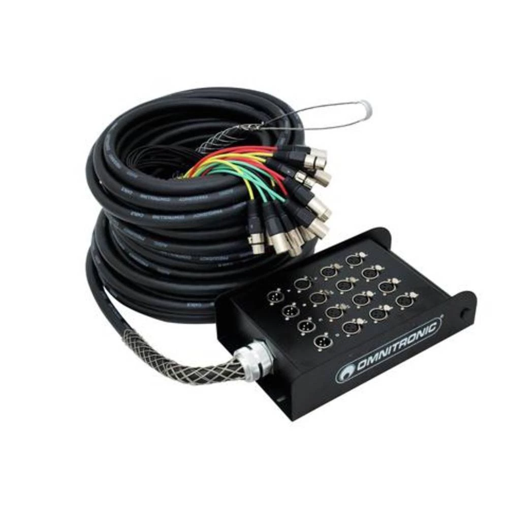 Omnitronic XLR/XLR multicore kabel 30.00 m Broj ulaza:12 x Broj izlaza:4 x slika