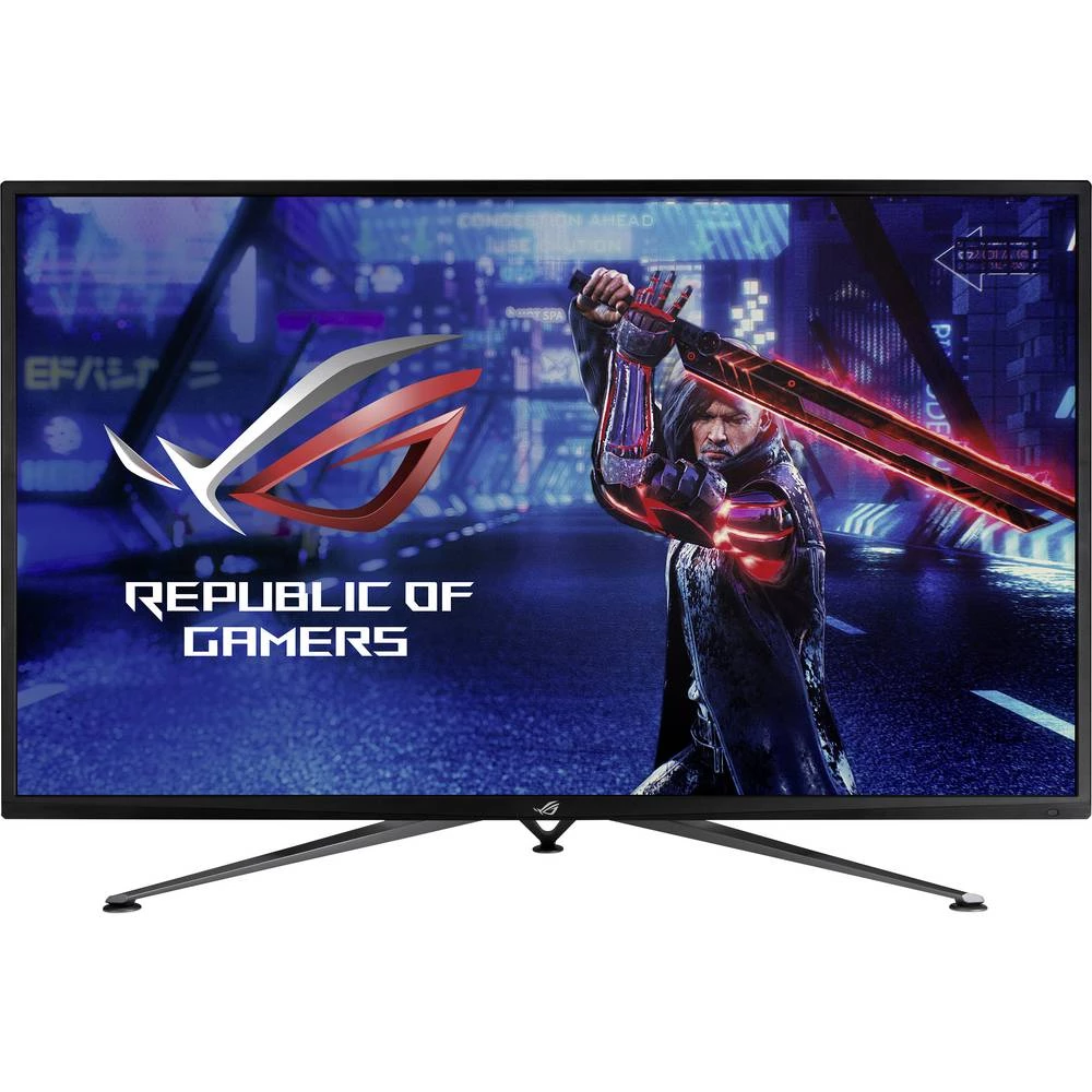 Asus XG43UQ led zaslon 109.2 cm (43 palac) Energetska učinkovitost 2021 G (A - G) 3840 x 2160 piksel 4K 1 ms USB 3.2 gen slika