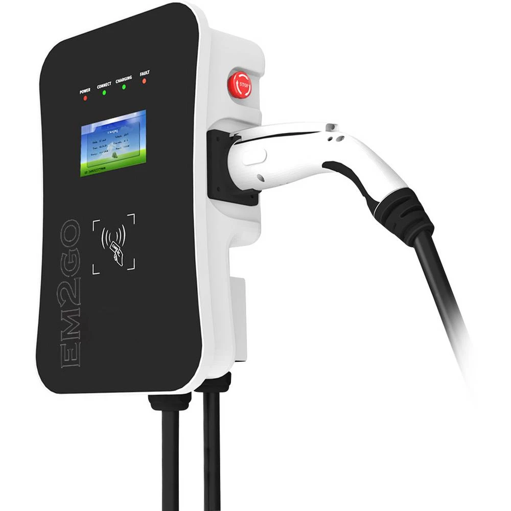 EM2GO EM022AC1OCPP stanica za punjenje e-mobilnost tip 2  32 A 22 kW RFID, WiFi slika