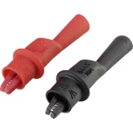 Krokodilska stezaljka Priključak 4 mm CAT III 1000 V, CAT IV 600 V Crna, Crvena VOLTCRAFT MSK-104