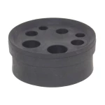 Wiska MFD 63/01/131-01/118-03/084-02/064 višestruki uložak za brtvljenje otporno na udarce, sa zaštitom od potega   M63  plastika crna (RAL 9005) 25 St.