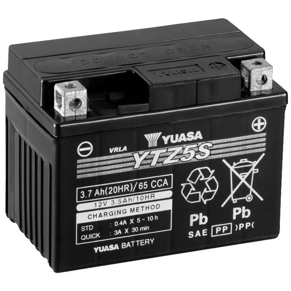 Yuasa YTZ5S baterije za motor 12 V 3.5 Ah slika