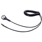 Quadrios ESD kabel za uzemljenje 1.80 m pritisni gumb 4 mm, spoj prstenaste kabelske stopice