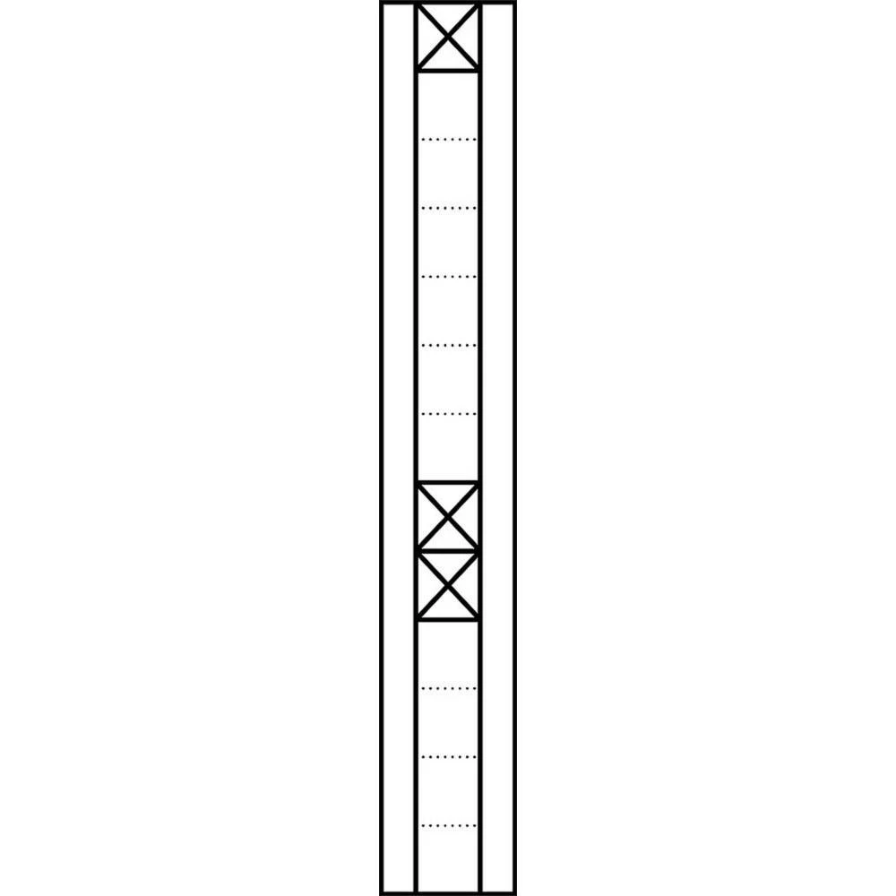 Siedle 200039559-00 pribor portafona za vrata pribor za montažu siva slika