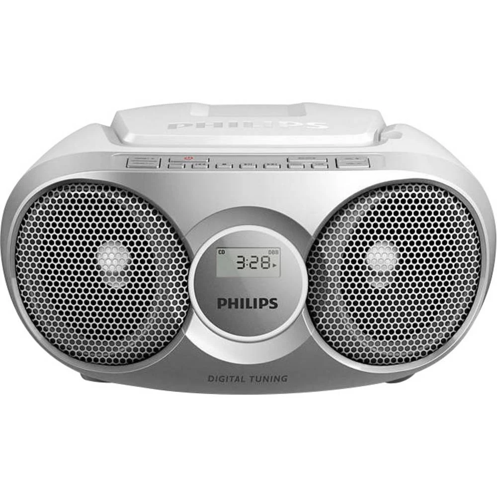 Philips    AZ215S    CD radio    ukw    cd            srebrna slika