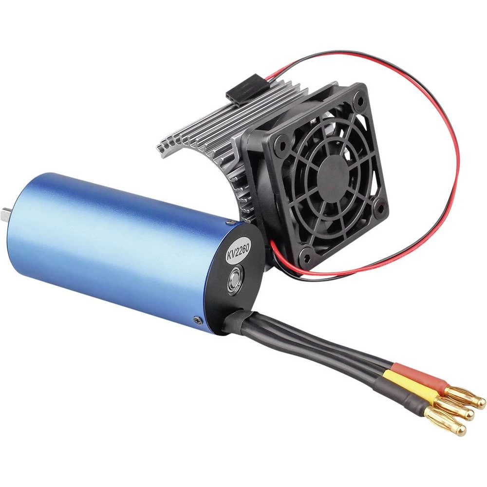 Reely RE-6538533 rezervni dio beskontaktni dc motor 2260 KV i ventilator slika