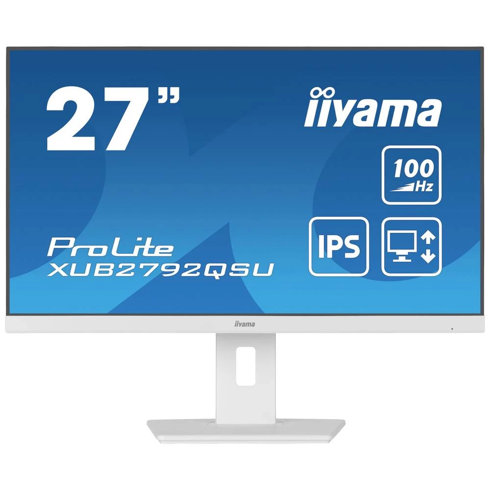 Iiyama ProLite XUB2792QSU-W6 LCD zaslon Energetska učinkovitost 2021 F (A - G) 68.6 cm (27 palac) 2560 x 1440 piksel 16 slika