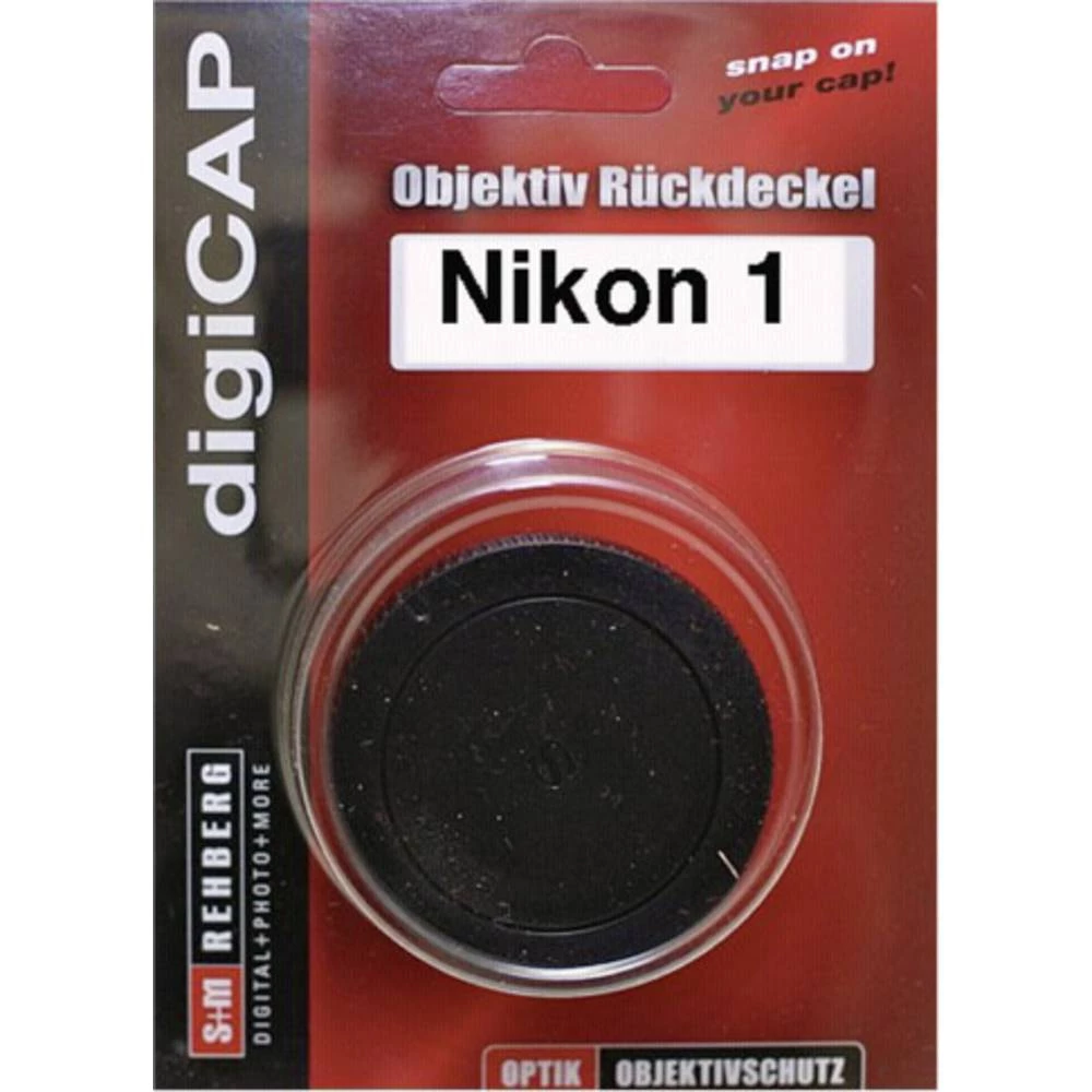 Poklopac za objektiv digiCAP digiCAP Nikon 1 Objektivdeckel Pogodno za marku (kamera)=Nikon slika