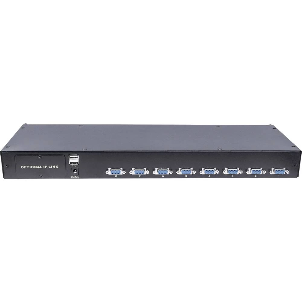 8 ulaza KVM preklopnik VGA PS/2, USB 640 x 480 piksel, 800 x 600 piksel, 1024 x 720 piksel, 1200 x 800 piksel, 1280 x 720 piksel slika