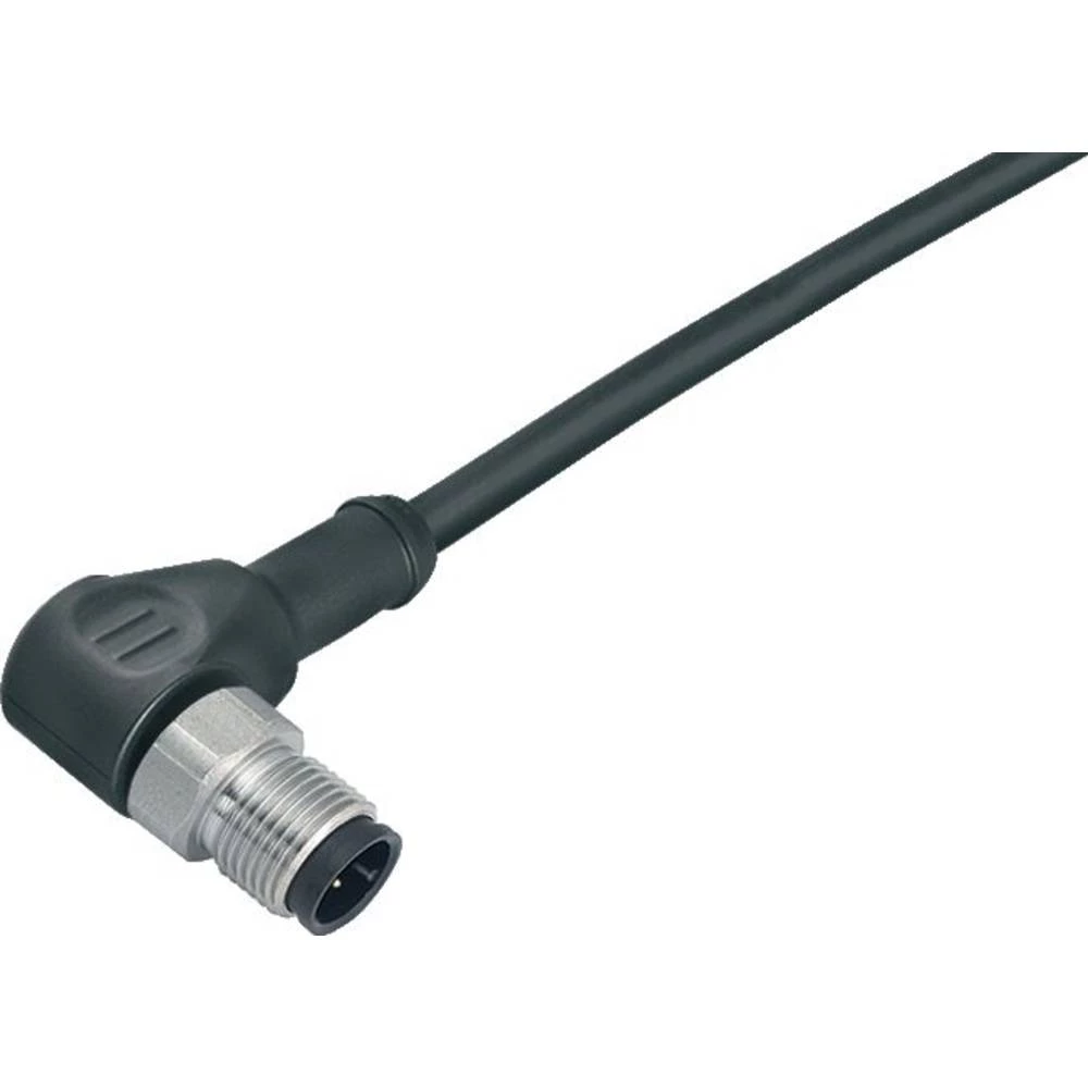 binder 77 3727 0000 50004-0200-20 utični konektor za senzor/aktivator, konfekcionirani kutni muški konektor 2 m Broj pol slika