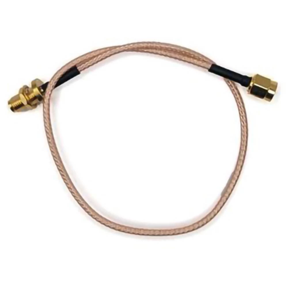 Mueller Electric BU-4150031012 koaksialni kabel SMA-utičnica SMA-utikač 0.3 m prozirna 1 kom. slika