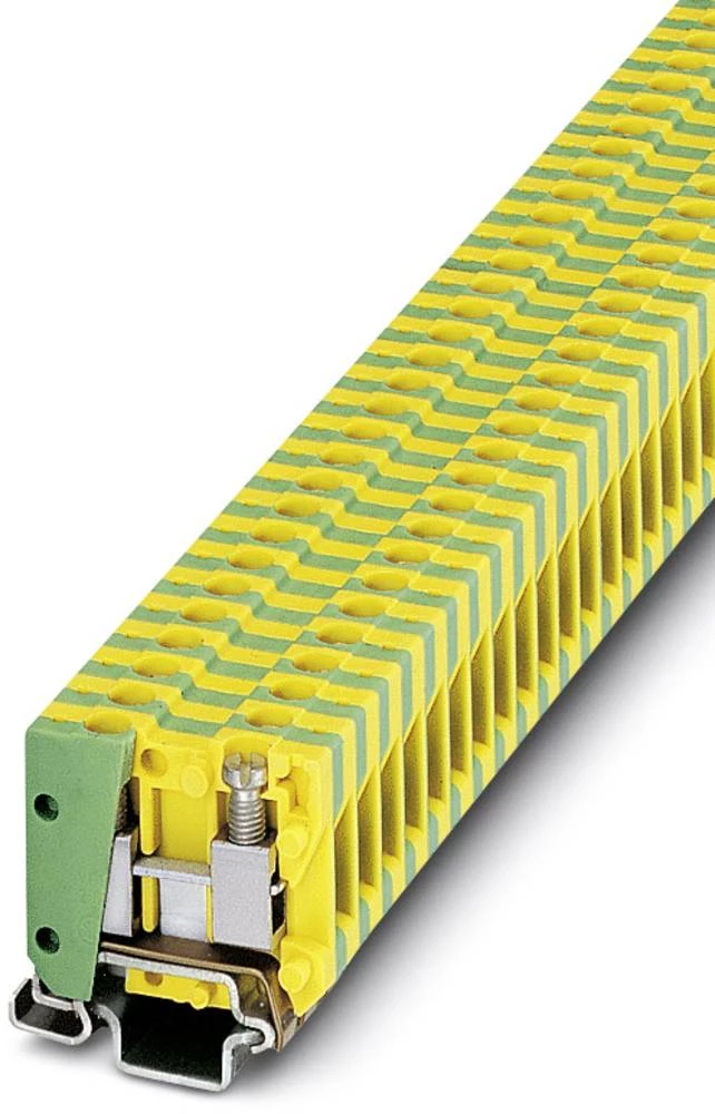 MBK 2,5/E-PE - redna stezaljka sa zaštitnim vodičem MBK 2,5/E-PE Phoenix Contact zeleno-žute boje, sadržaj: 50 kom. slika