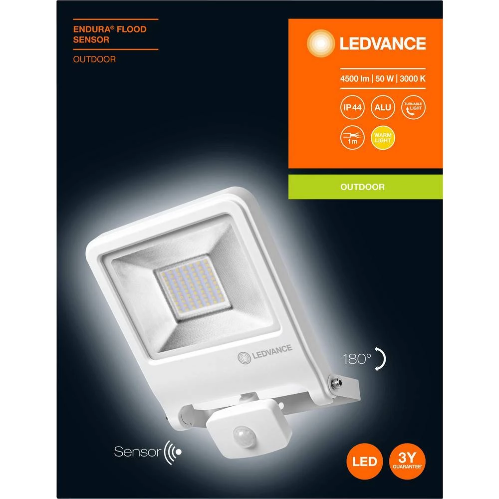 LEDVANCE 4058075239739 LED vanjski Spotlight s detektor pokreta 50 W slika