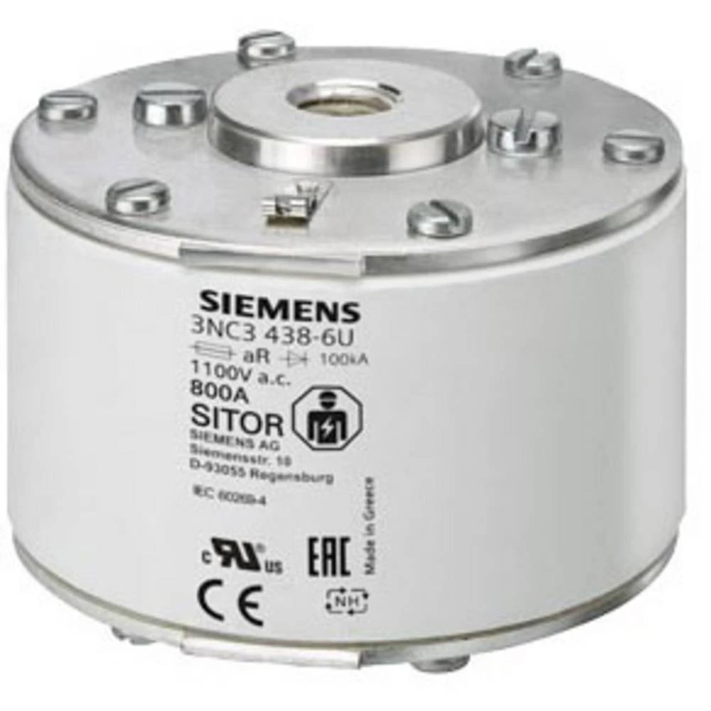 uložak osigurača Veličina osigurača = 3 1100 A 800 V Siemens 3NC33426U slika