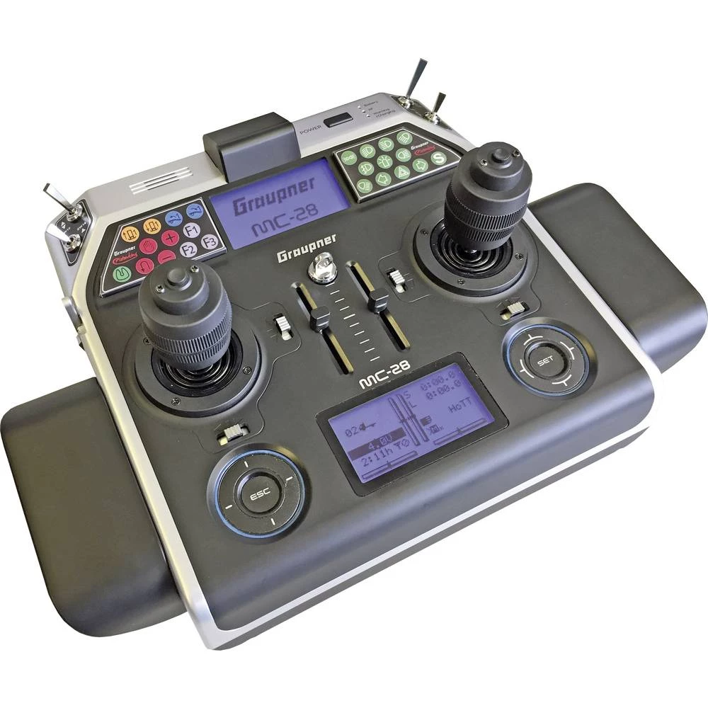 Graupner mc-28 HoTT 4D, Kingbus Panel daljinski upravljač 2,4 GHz Broj kanala: 16 slika
