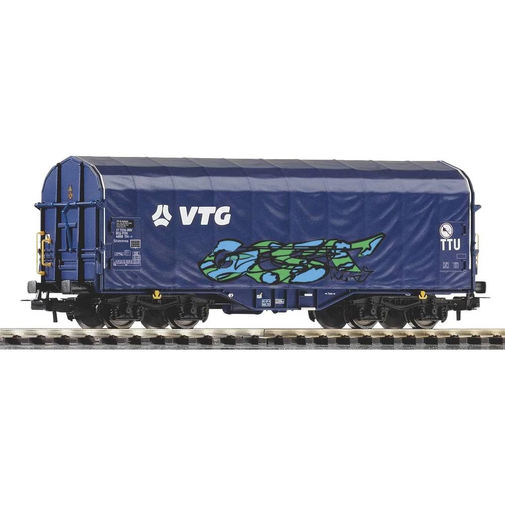 Piko H0 58965 H0 klizni ceradni vagon Shimmns VTG slika